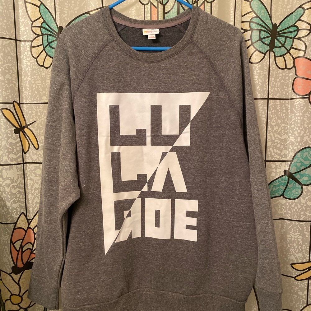 Super soft Lularoe gray sweatshirt